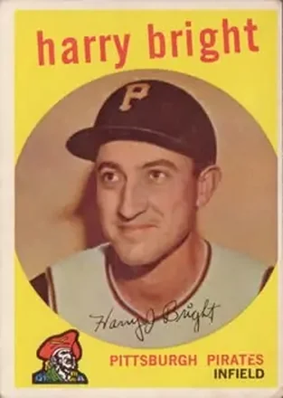 1959 Topps #523 Harry Bright
