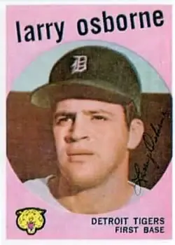 1959 Topps #524 Larry Osborne