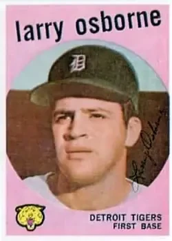 1959 Topps #524 Larry Osborne