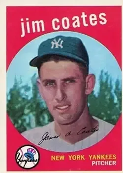 1959 Topps #525 Jim Coates