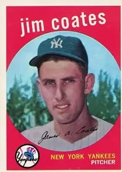 1959 Topps #525 Jim Coates