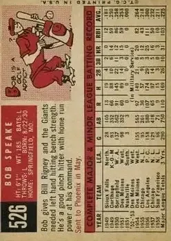 Back of Bob Speake
