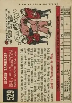 Back of George Bamberger
