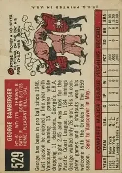 Back of George Bamberger