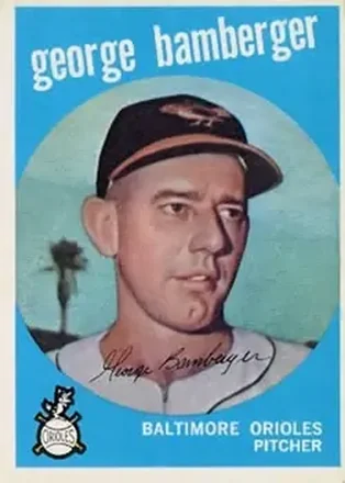1959 Topps #529 George Bamberger