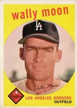 1959 Topps #530 Wally Moon