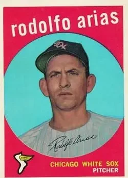1959 Topps #537 Rodolfo Arias