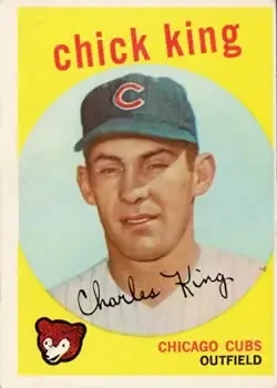 1959 Topps #538 Chick King