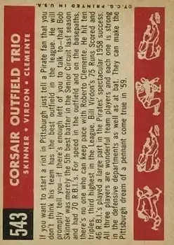 Back of Card #543