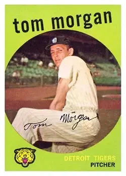 1959 Topps #545 Tom Morgan