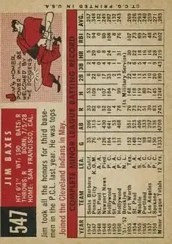 Back of Jim Baxes