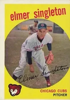 1959 Topps #548 Elmer Singleton