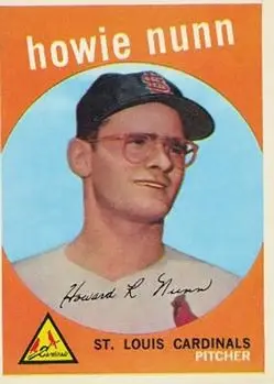 1959 Topps #549 Howie Nunn