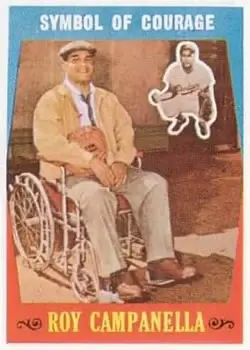 Front of Roy Campanella