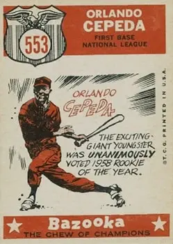 Back of Orlando Cepeda