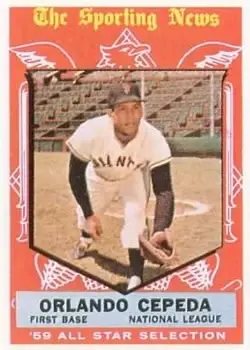 1959 Topps #553 Orlando Cepeda