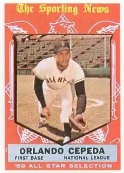 1959 Topps #553 Orlando Cepeda