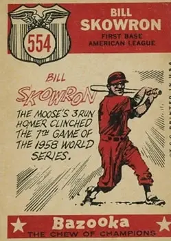 Back of Bill Skowron