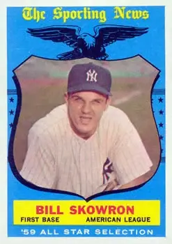 1959 Topps #554 Bill Skowron
