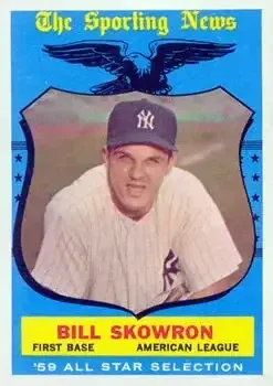 1959 Topps #554 Bill Skowron