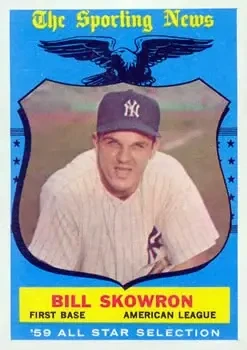 1959 Topps #554 Bill Skowron