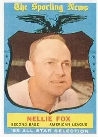 1959 Topps #556 Nelson Fox