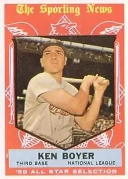 1959 Topps #557 Ken Boyer