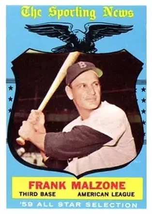 1959 Topps #558 Frank Malzone