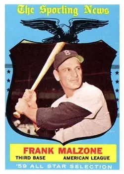 1959 Topps #558 Frank Malzone