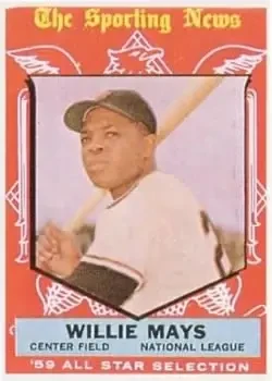 1959 Topps #563 Willie Mays