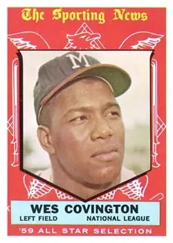 1959 Topps #565 Wes Covington