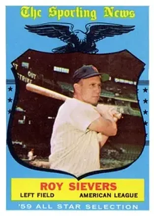 1959 Topps #566 Roy Sievers