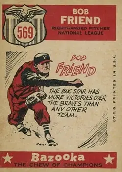 Back of Bob Friend