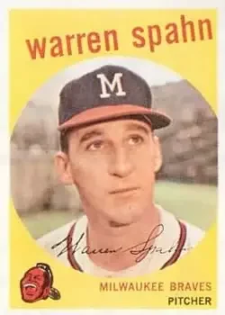 1959 Topps #40 Warren Spahn