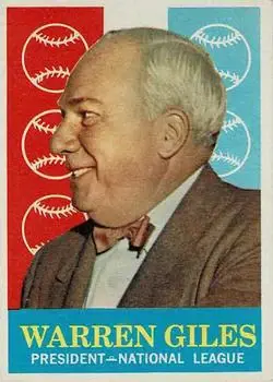 Front of Warren Giles