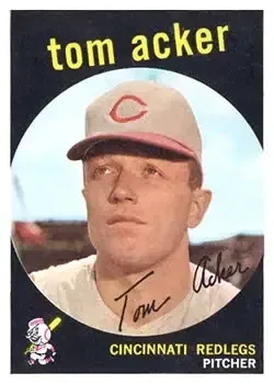 1959 Topps #201 Tom Acker
