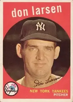 1959 Topps #205 Don Larsen