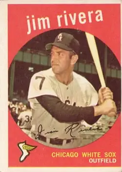 1959 Topps #213 Jim Rivera