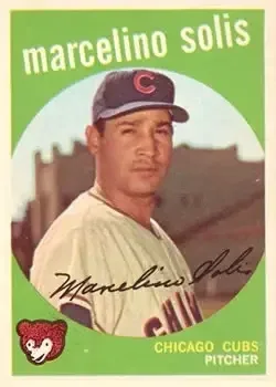 1959 Topps #214 Marcelino Solis