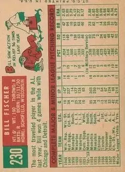Back of Bill Fischer