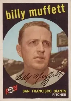 1959 Topps #241 Billy Muffett