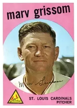 1959 Topps #243 Marv Grissom
