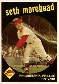 1959 Topps #253 Seth Morehead