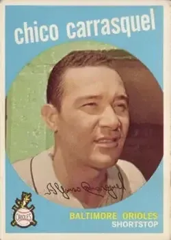 1959 Topps #264 Chico Carrasquel