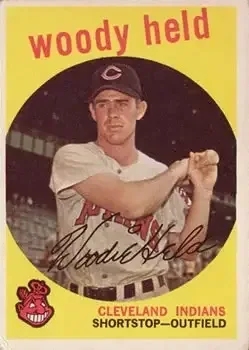1959 Topps #266 Woodie Held