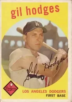 1959 Topps #270 Gil Hodges