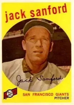 1959 Topps #275 Jack Sanford