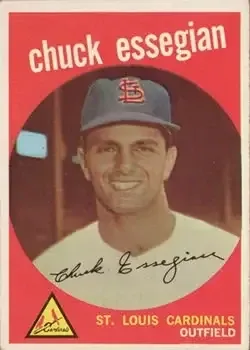 1959 Topps #278 Chuck Essegian
