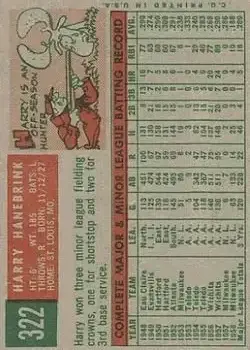 Back of Harry Hanebrink
