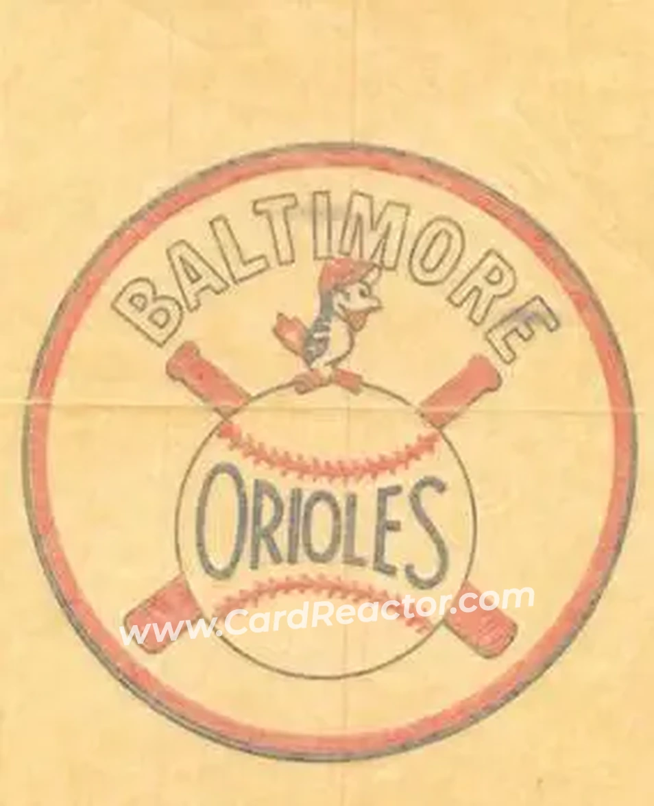 1959 Topps - Hot-Iron Transfers #NNO - Baltimore Orioles - Baltimore Orioles - Baltimore Orioles - Back 1959 Topps - Hot-Iron Transfers #NNO - Baltimore Orioles - Baltimore Orioles - Baltimore Orioles - Back